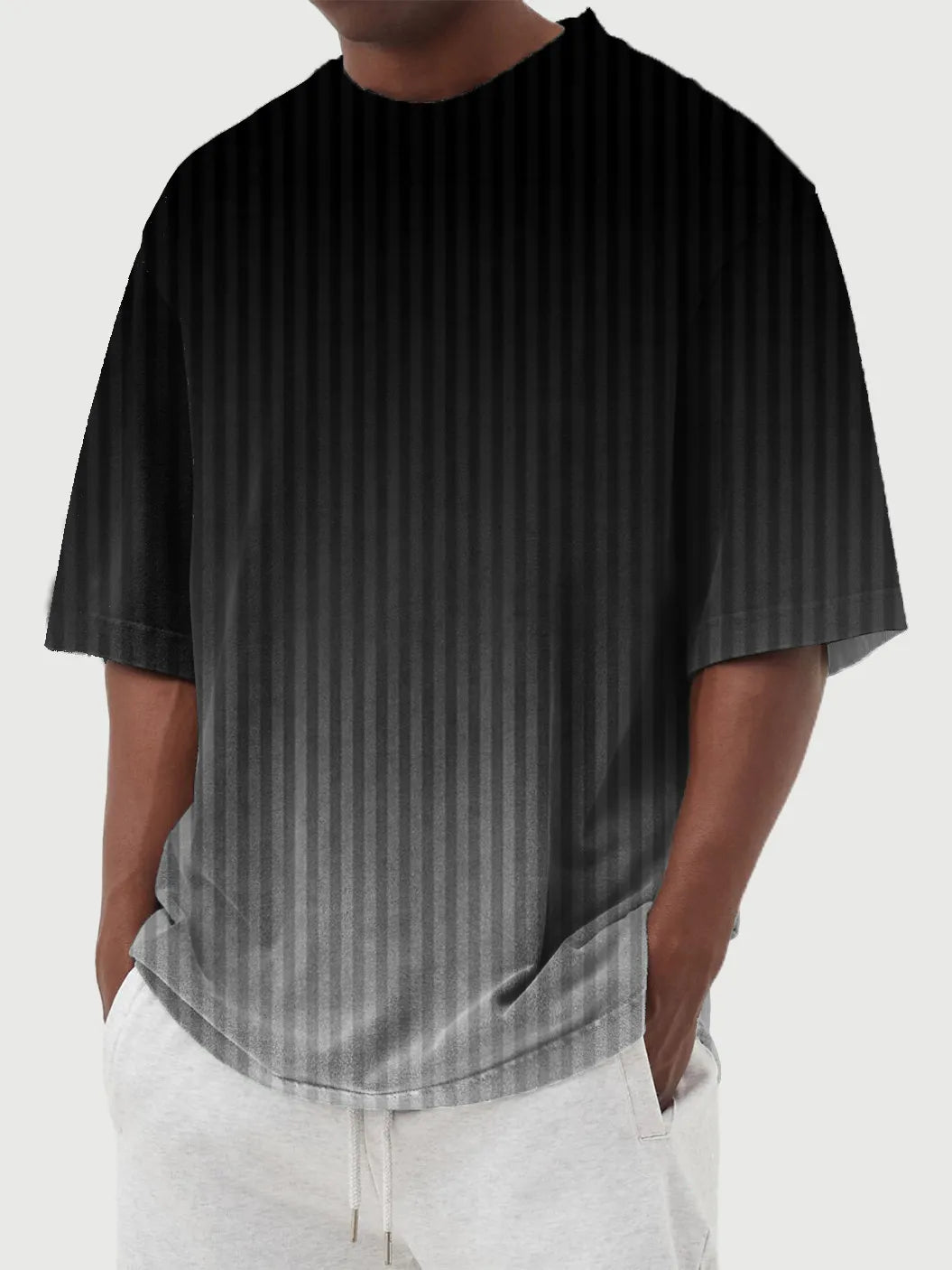 Emmett Gradient Stripe Tee