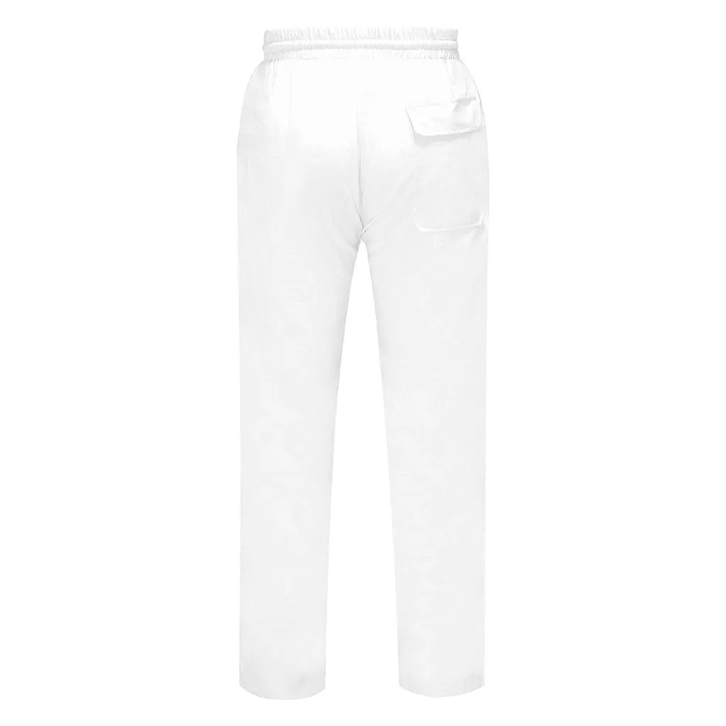 Nolan Cotton-Linen Sport Solid Pants