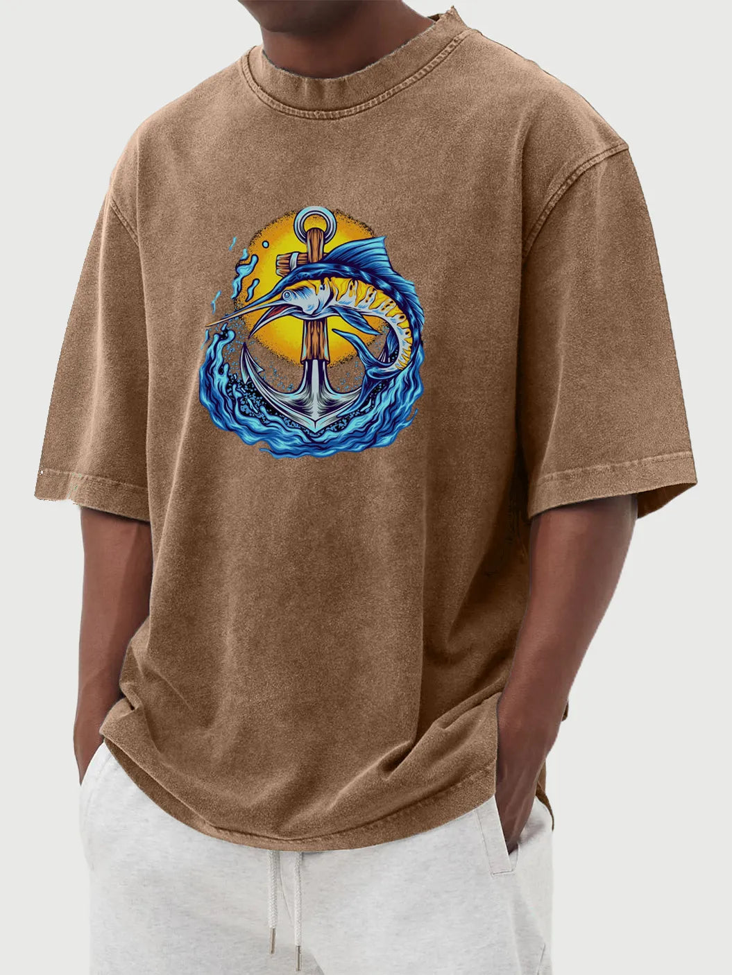 Silas Vintage Anchor Tee