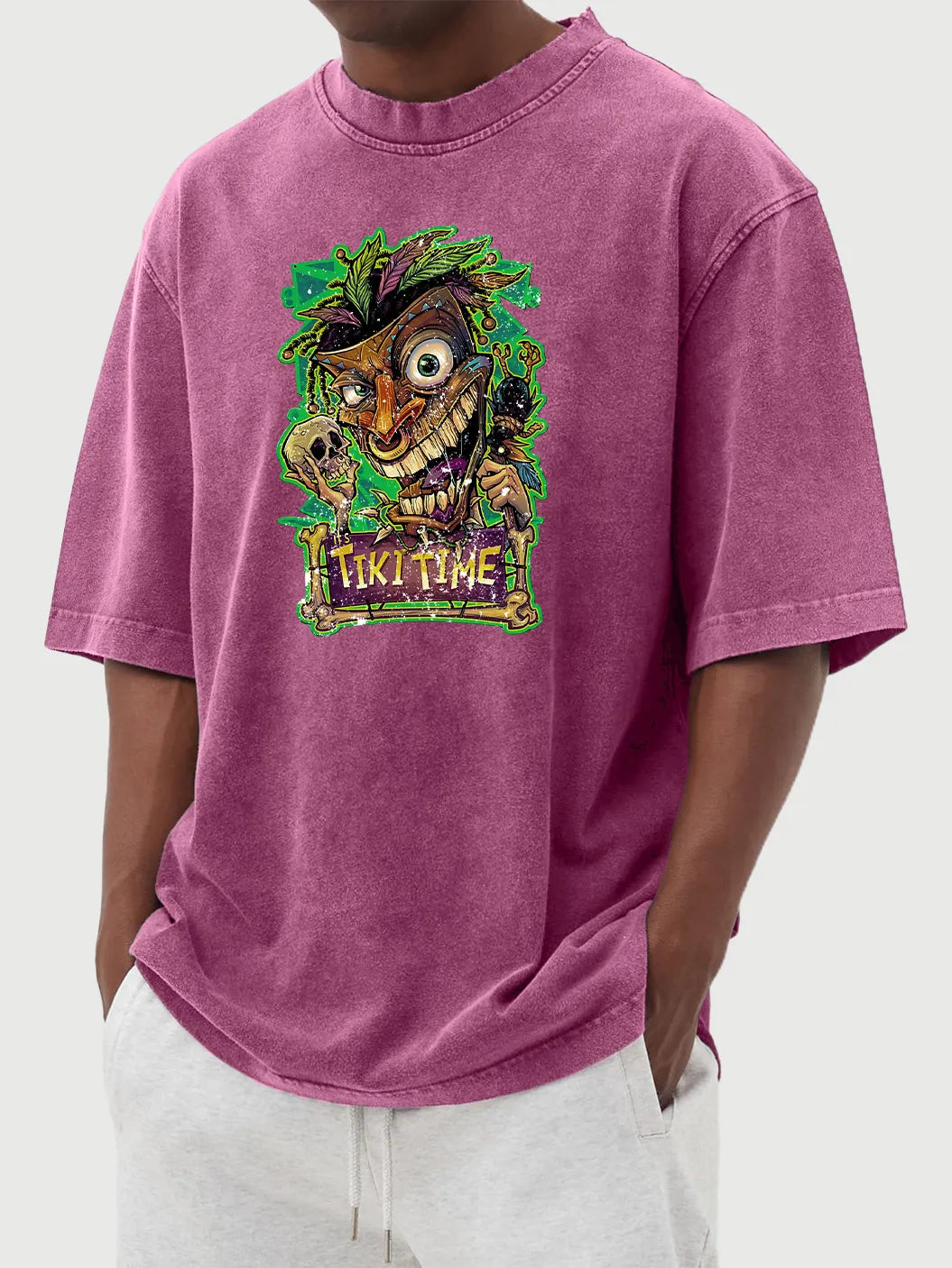 Weston Vintage Distressed Tiki Tee