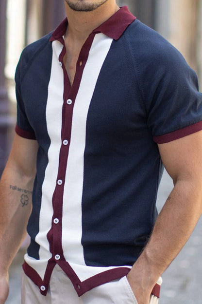 Rowan Colorblock Knit Polo