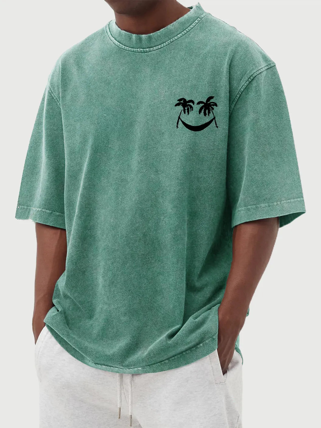 Sterling Vintage Smiley Coconut Tee