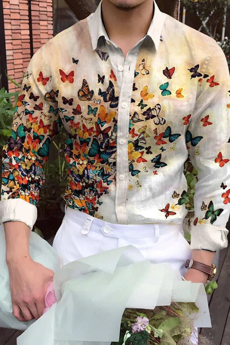 Sterling Cotton-Linen Long-Sleeve Shirt