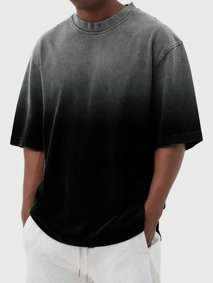 Corbin Gradient Cotton Tee