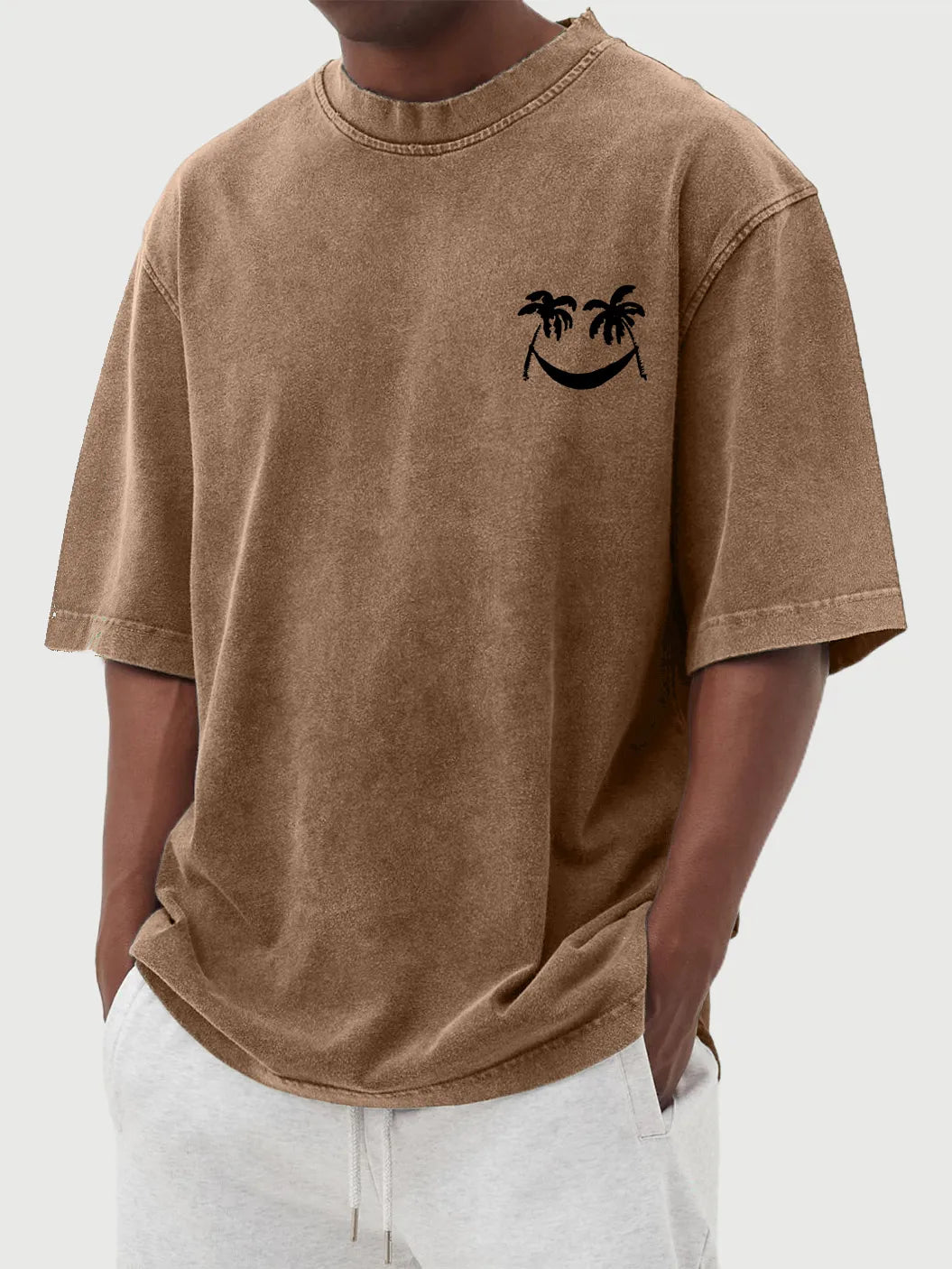 Sterling Vintage Smiley Coconut Tee