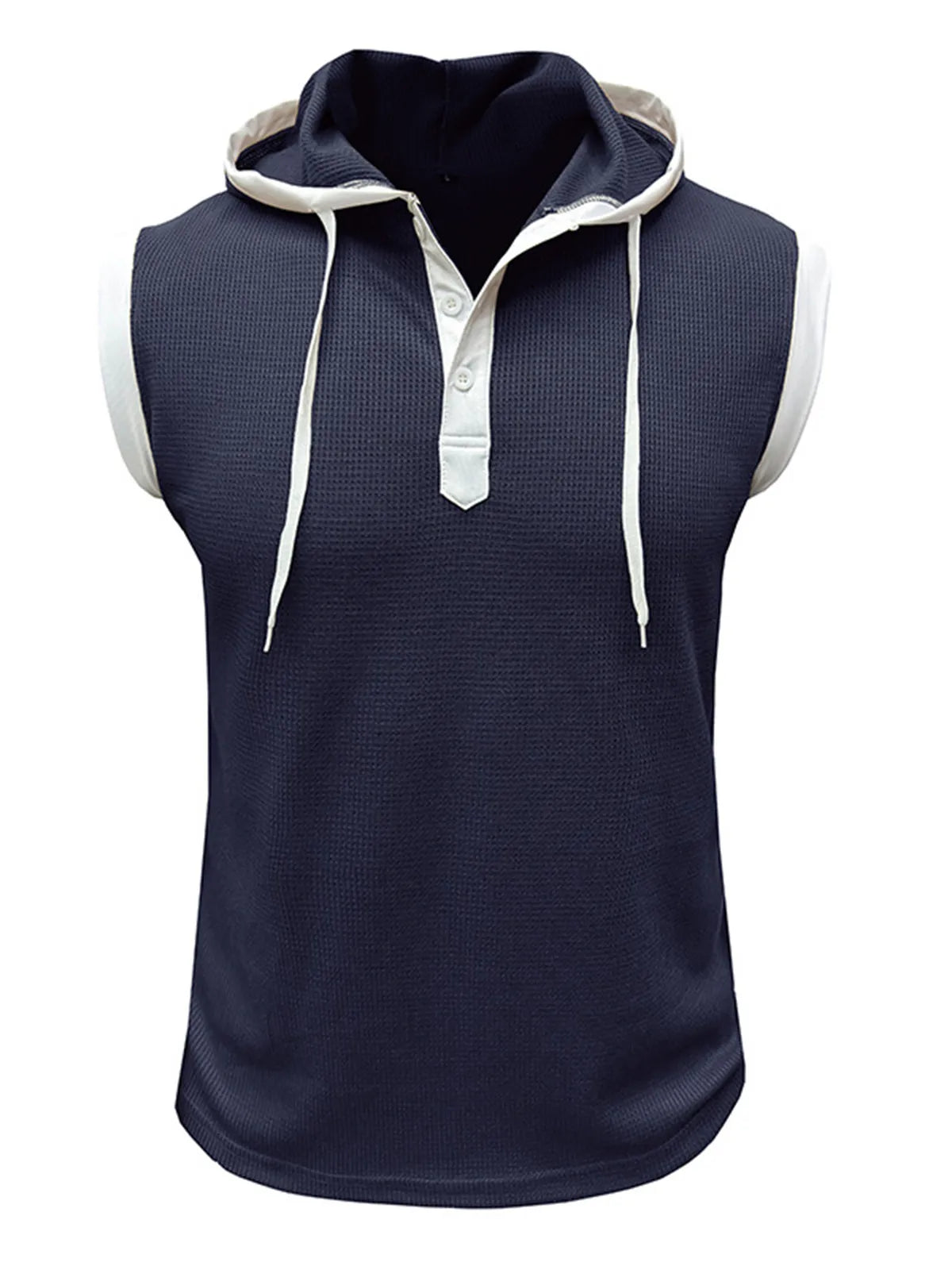 Reid Waffle Hooded Tank