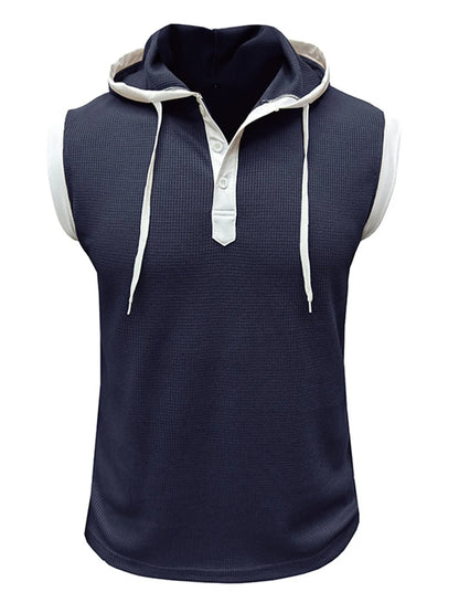 Reid Waffle Hooded Tank