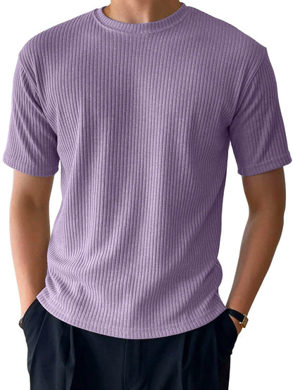 Carver Stripe Ribbed Tee