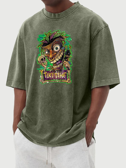 Weston Vintage Distressed Tiki Tee