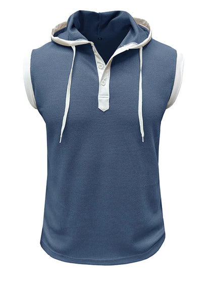Reid Waffle Hooded Tank