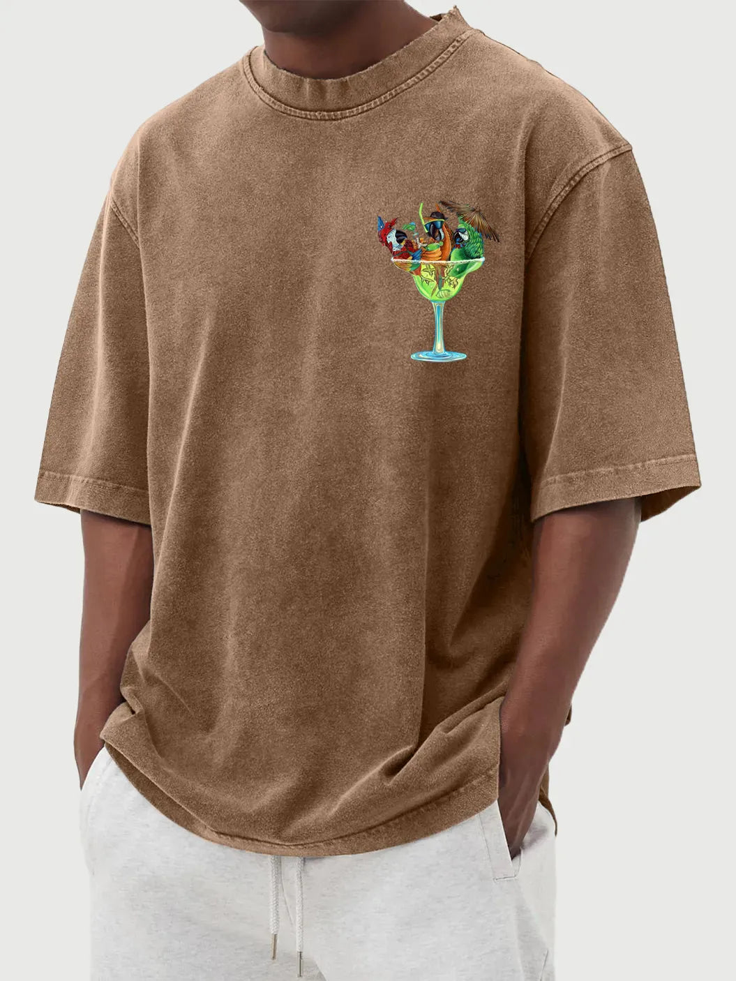Hale Vintage Parrot Cocktail Tee