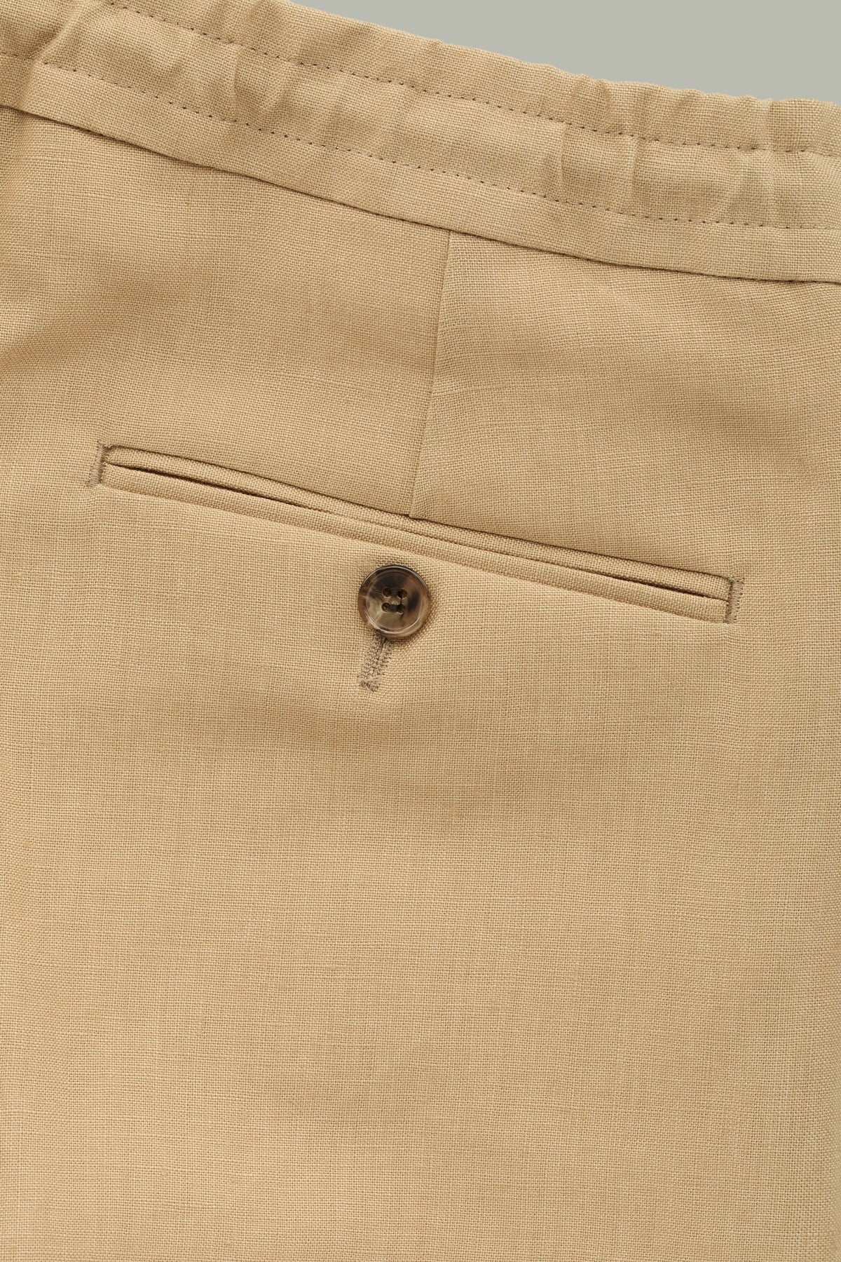 Carver Sand Linen Easy Pants