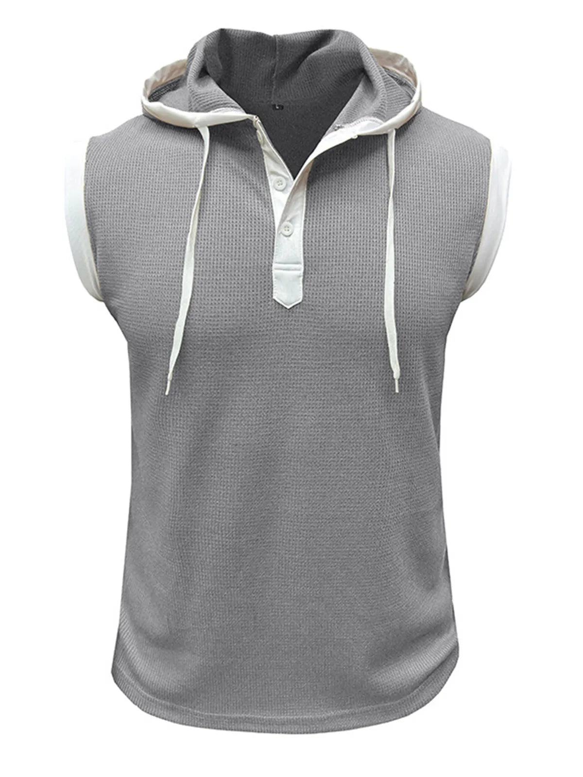 Reid Waffle Hooded Tank