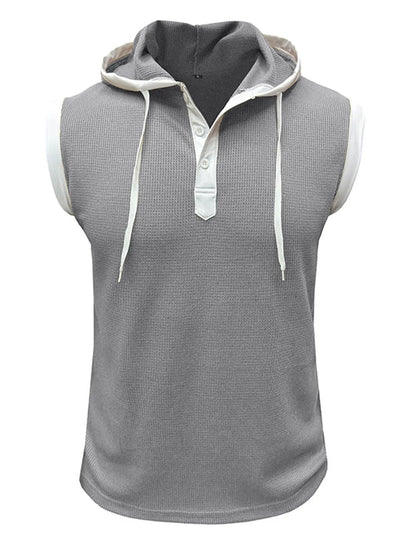 Reid Waffle Hooded Tank