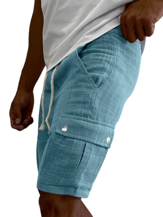 Easton Cotton Multi-Pocket Shorts