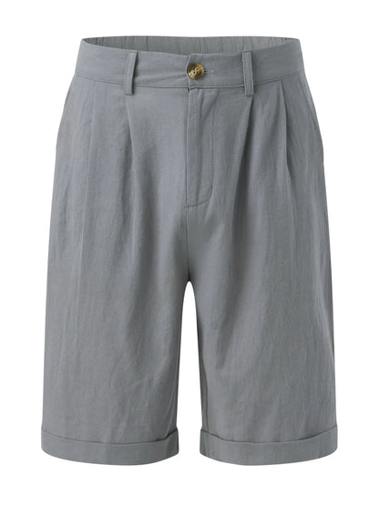 Grady Cotton-Linen Shorts