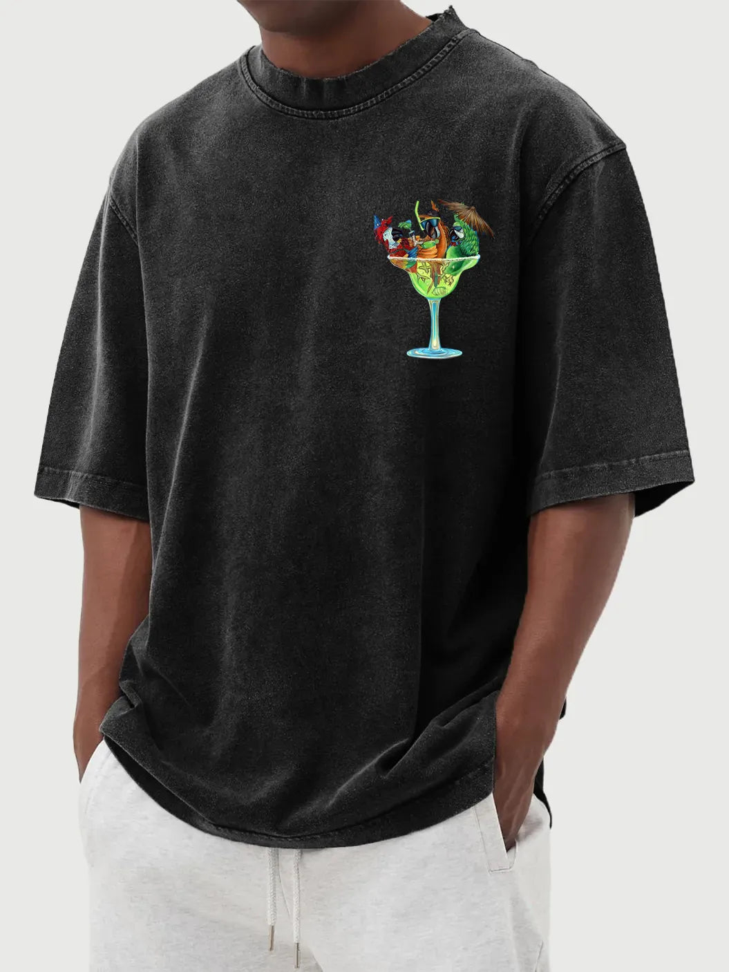 Hale Vintage Parrot Cocktail Tee