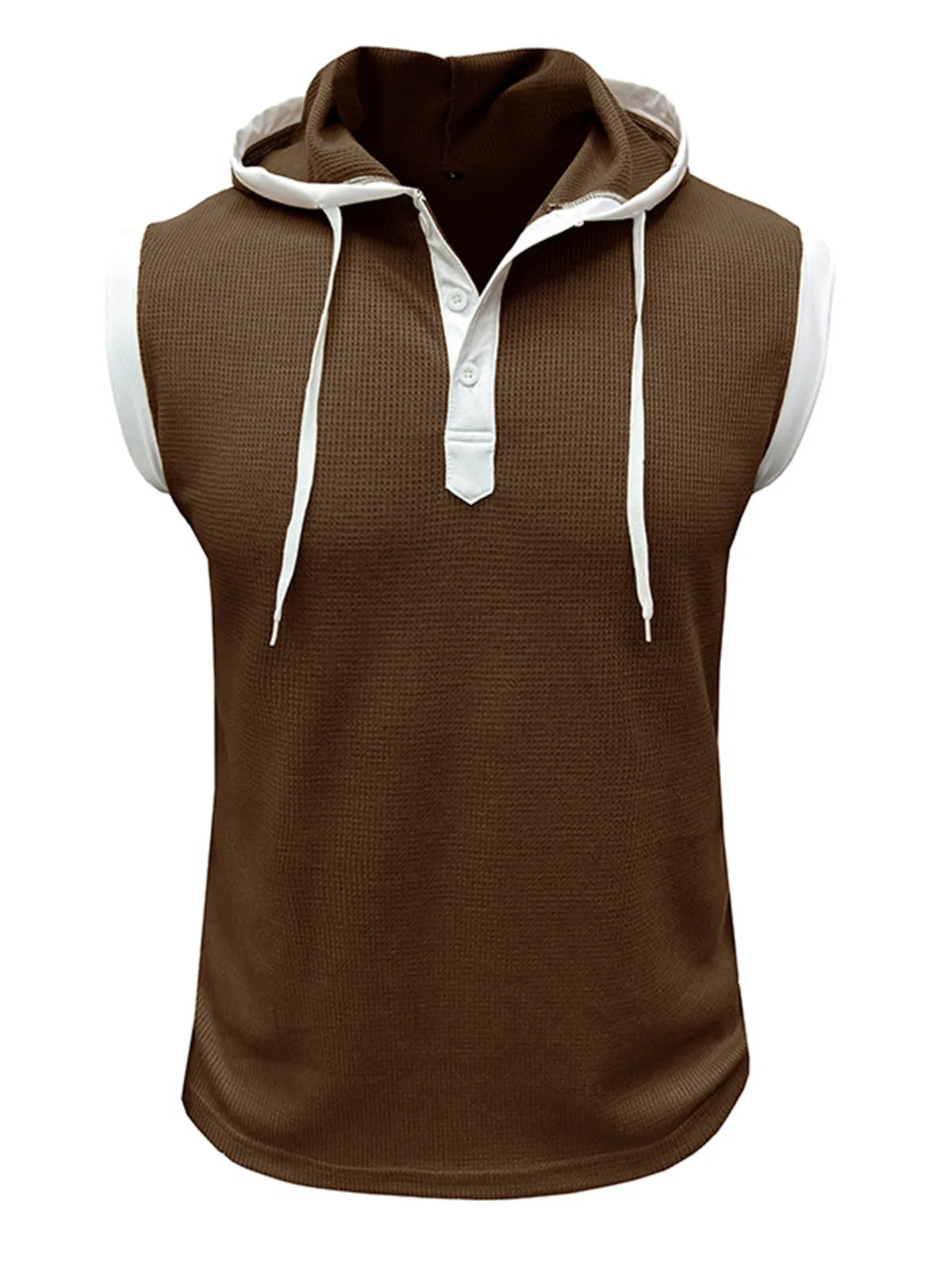 Reid Waffle Hooded Tank