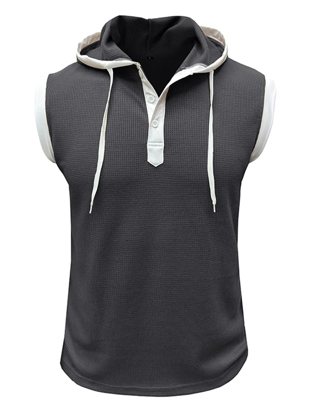 Reid Waffle Hooded Tank