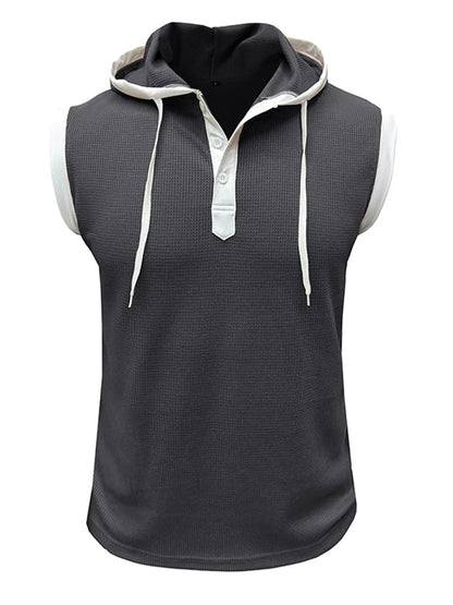 Reid Waffle Hooded Tank
