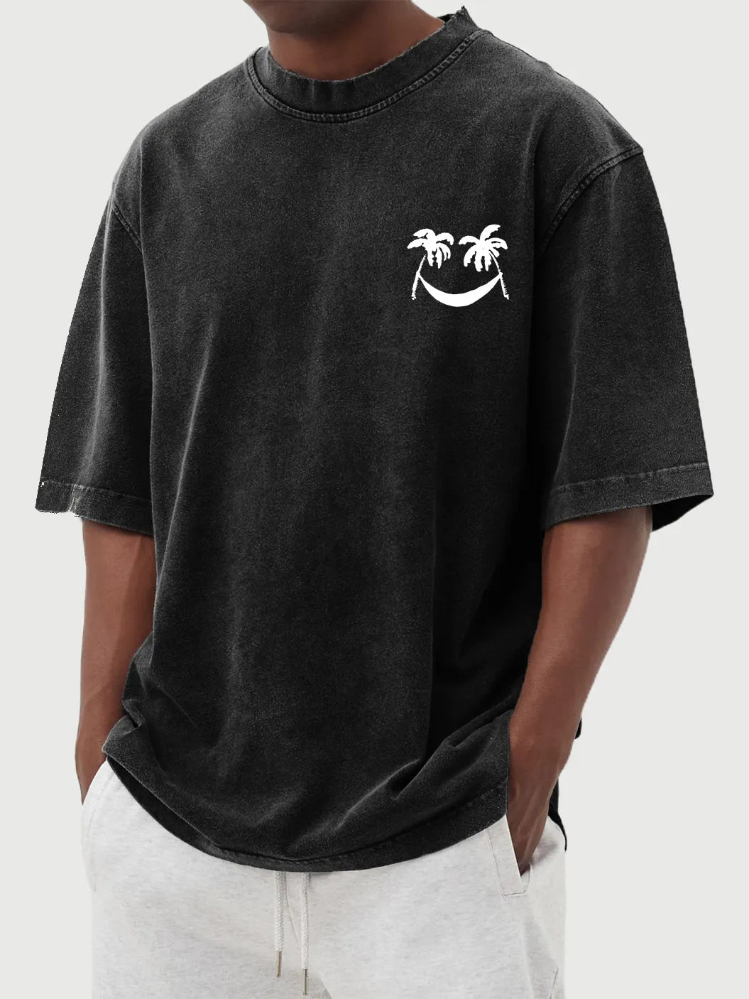 Sterling Vintage Smiley Coconut Tee