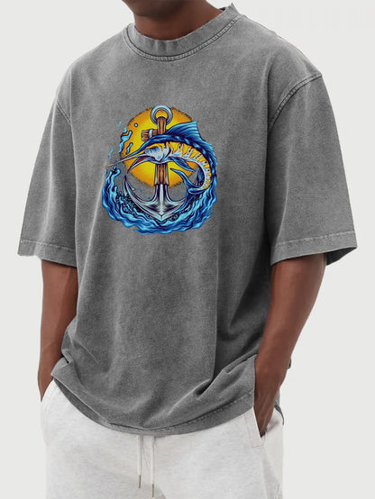 Silas Vintage Anchor Tee