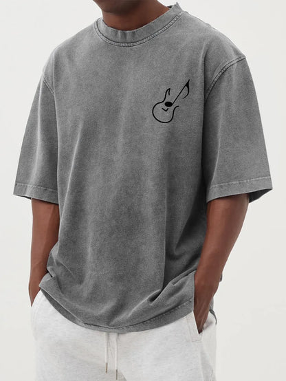 Reid Vintage Music Note Tee
