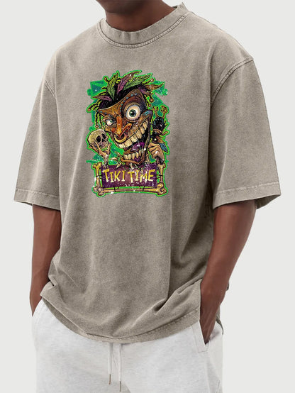 Weston Vintage Distressed Tiki Tee