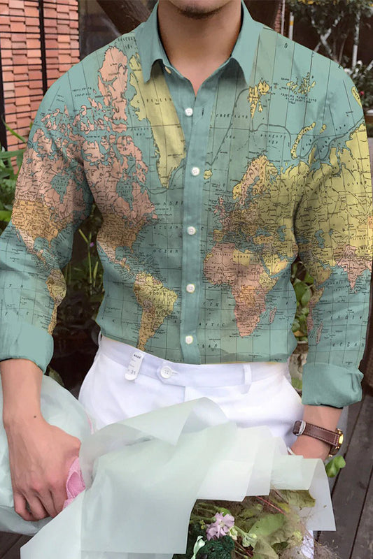 Thatcher Cotton-Linen Long-Sleeve Shirt