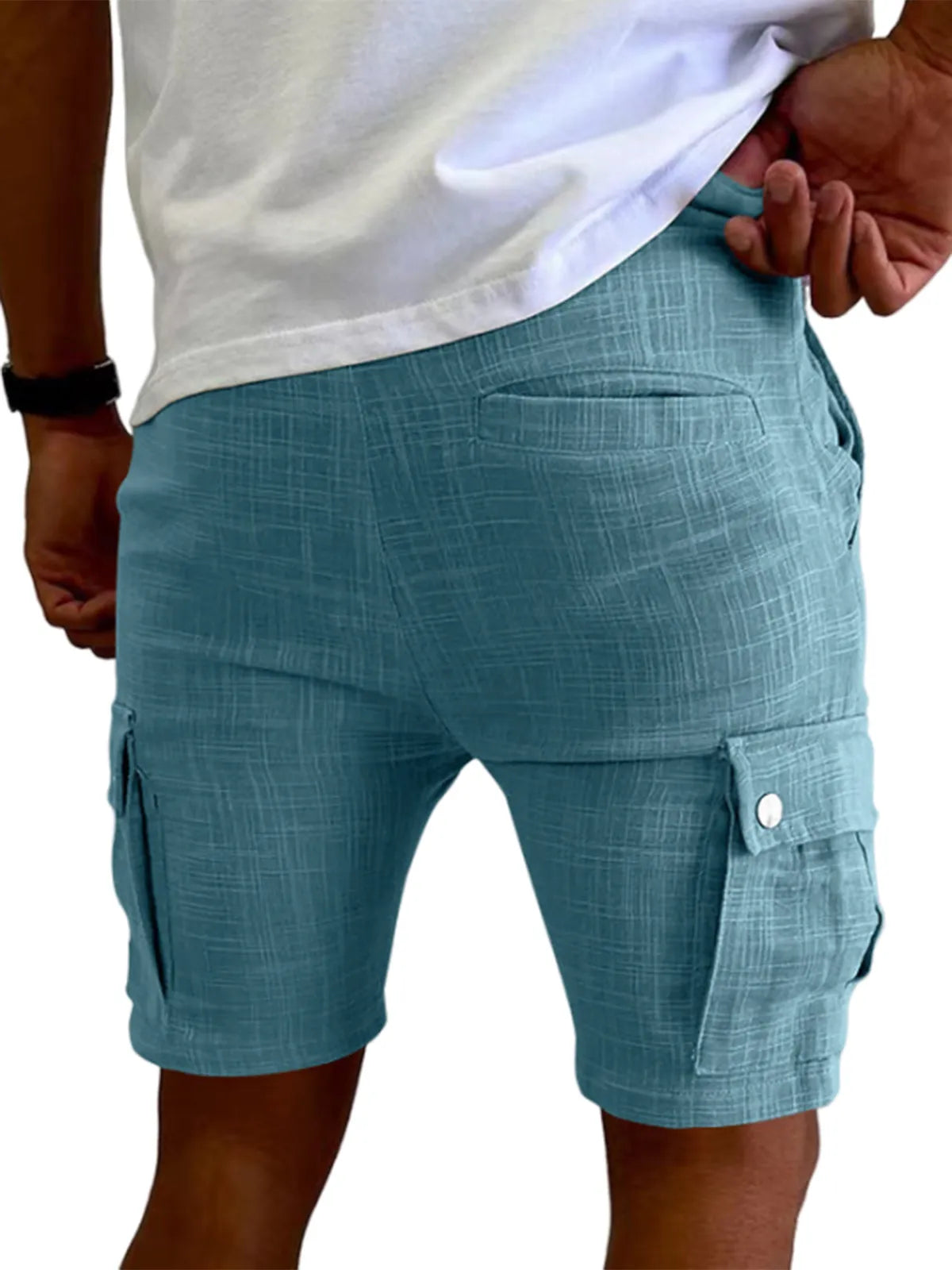 Easton Cotton Multi-Pocket Shorts