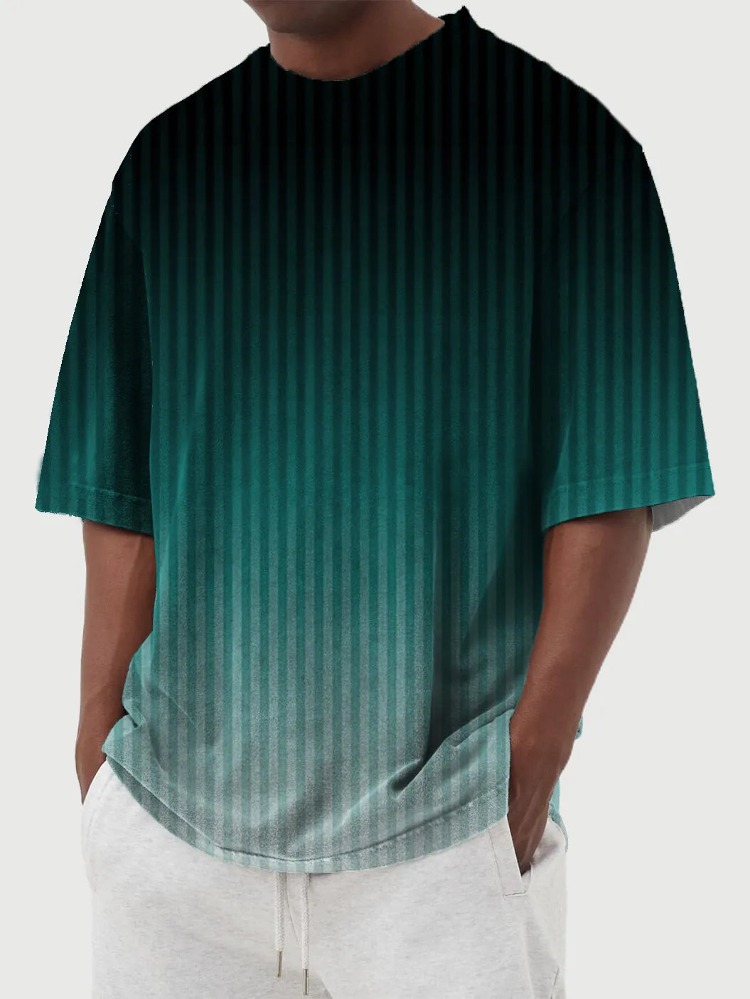 Emmett Gradient Stripe Tee
