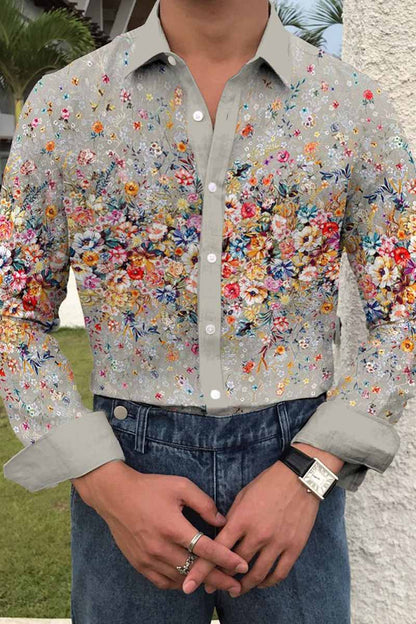 Keller Cotton-Linen Long-Sleeve Shirt
