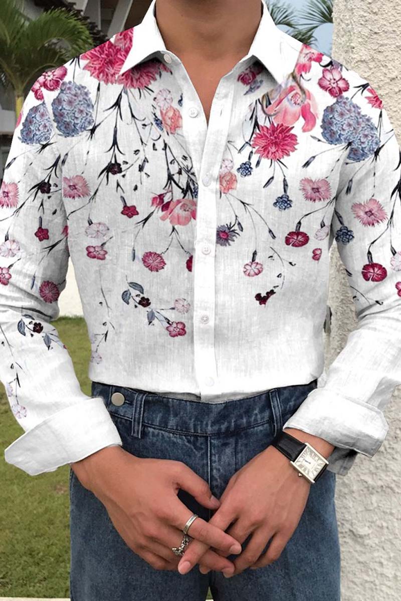 Lowell Cotton-Linen Long-Sleeve Shirt