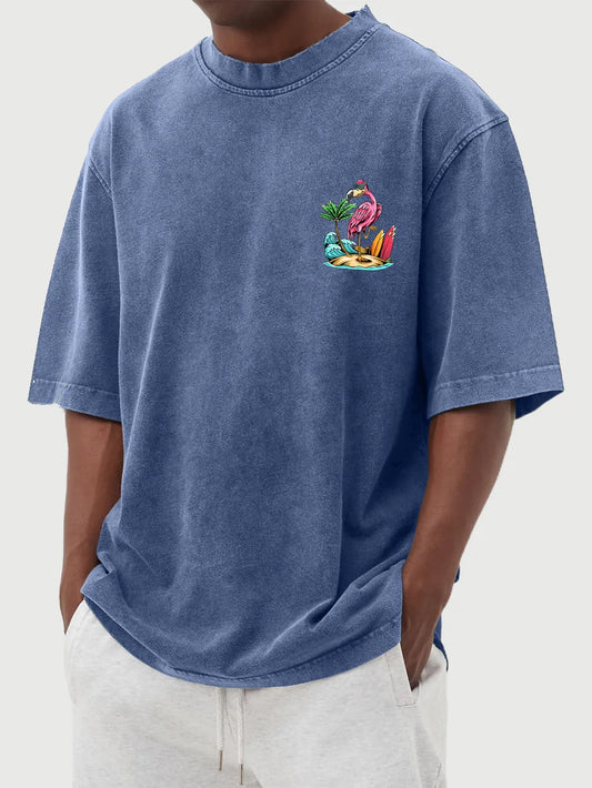 Rhodes Vintage Flamingo Tee