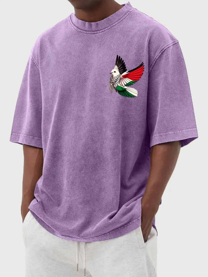 Keaton Vintage Dove Tee