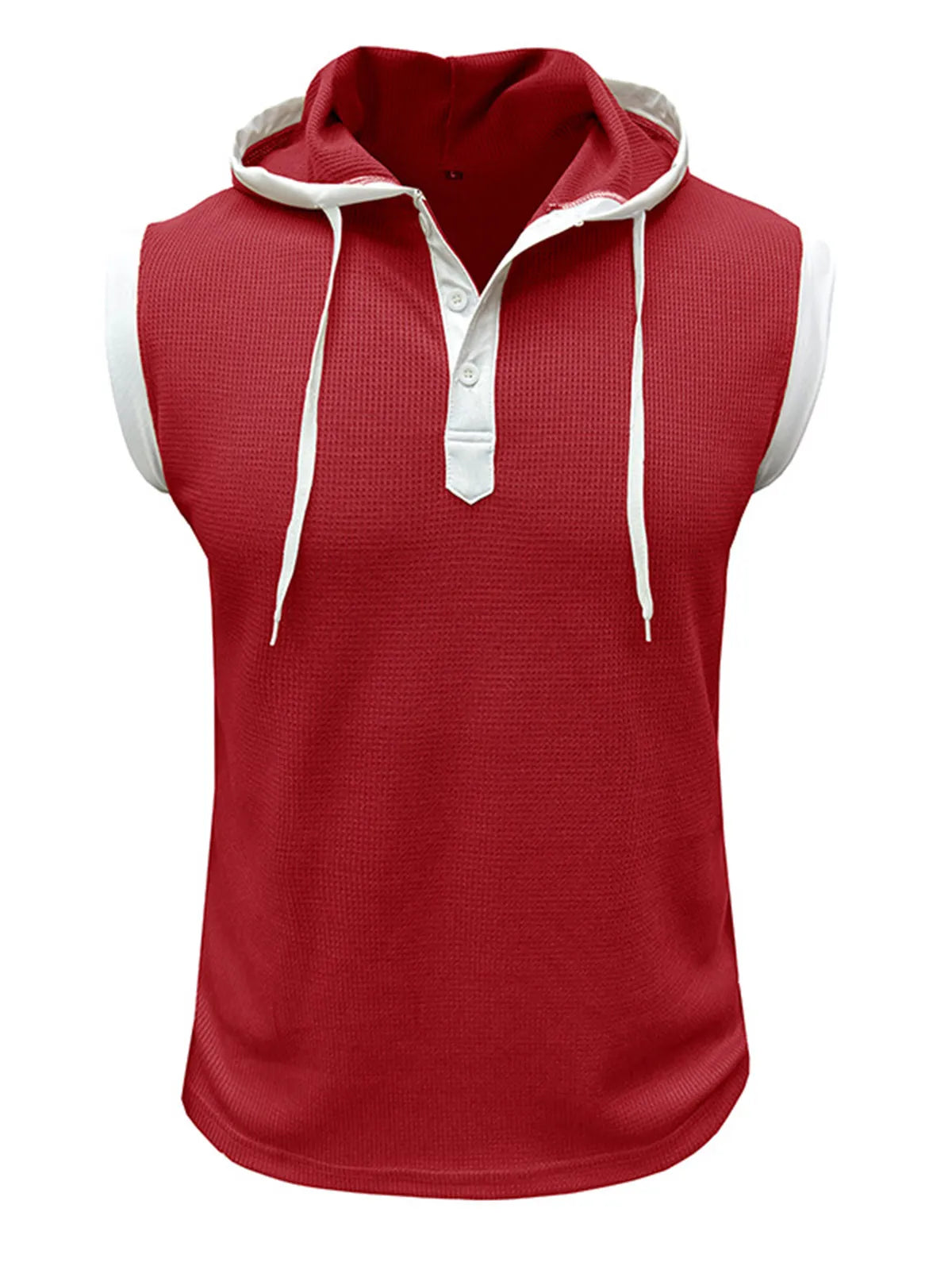 Reid Waffle Hooded Tank