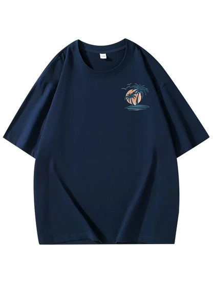 Camden Palm Tree Cotton Tee