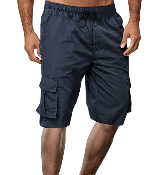 Camden Cotton Cropped Solid Pants
