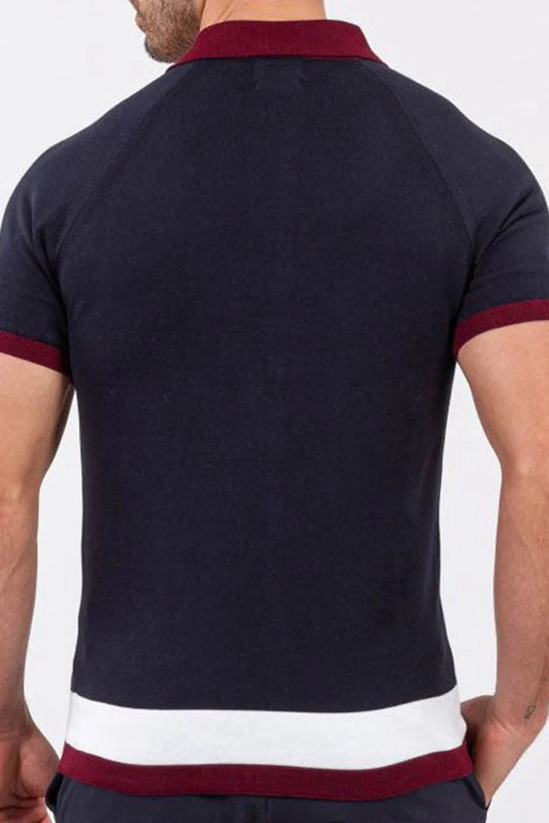 Rowan Colorblock Knit Polo