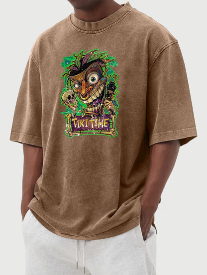 Weston Vintage Distressed Tiki Tee