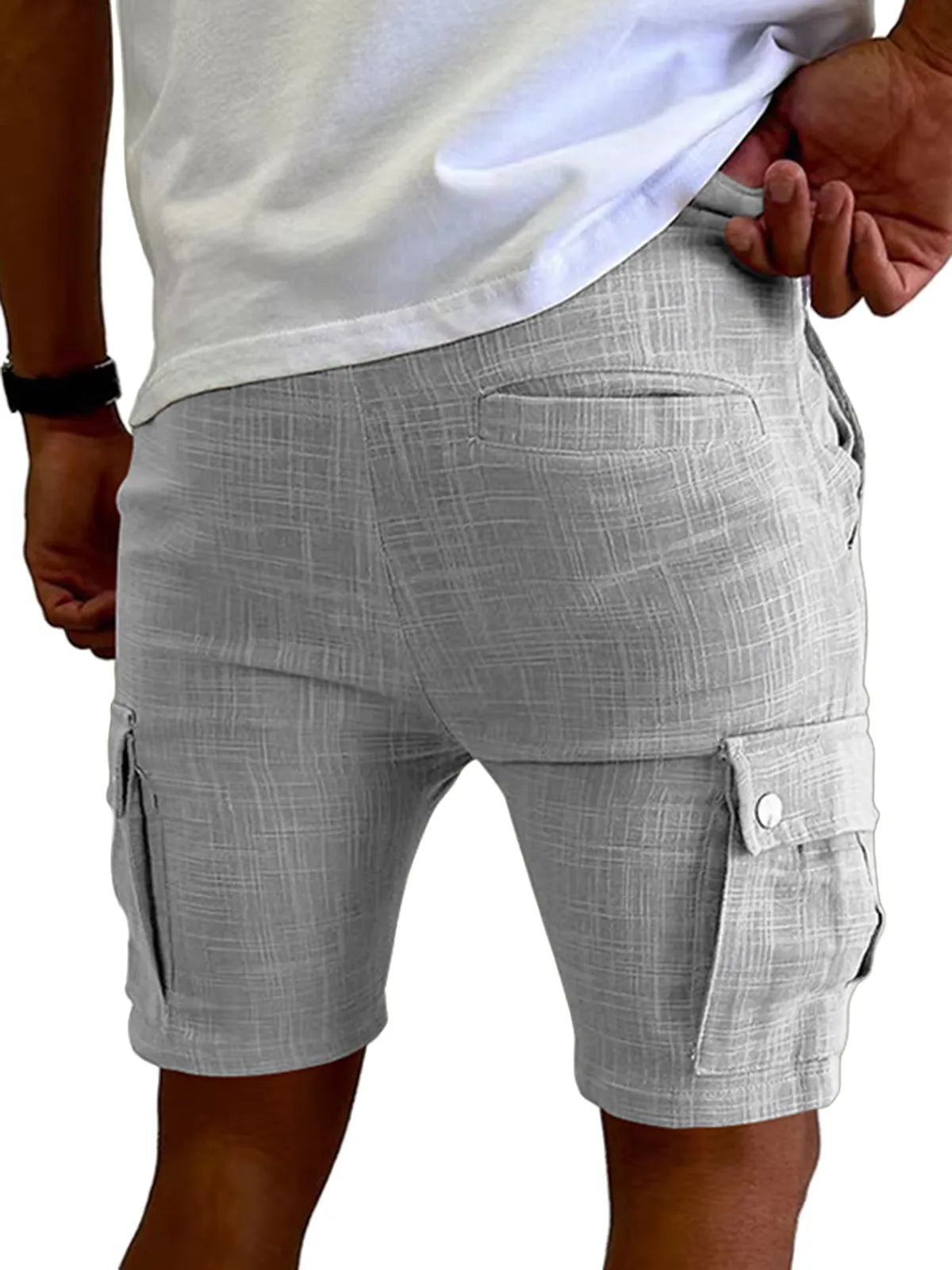 Easton Cotton Multi-Pocket Shorts