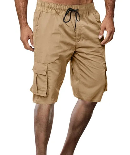 Camden Cotton Cropped Solid Pants