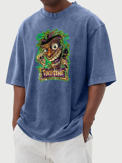 Weston Vintage Distressed Tiki Tee