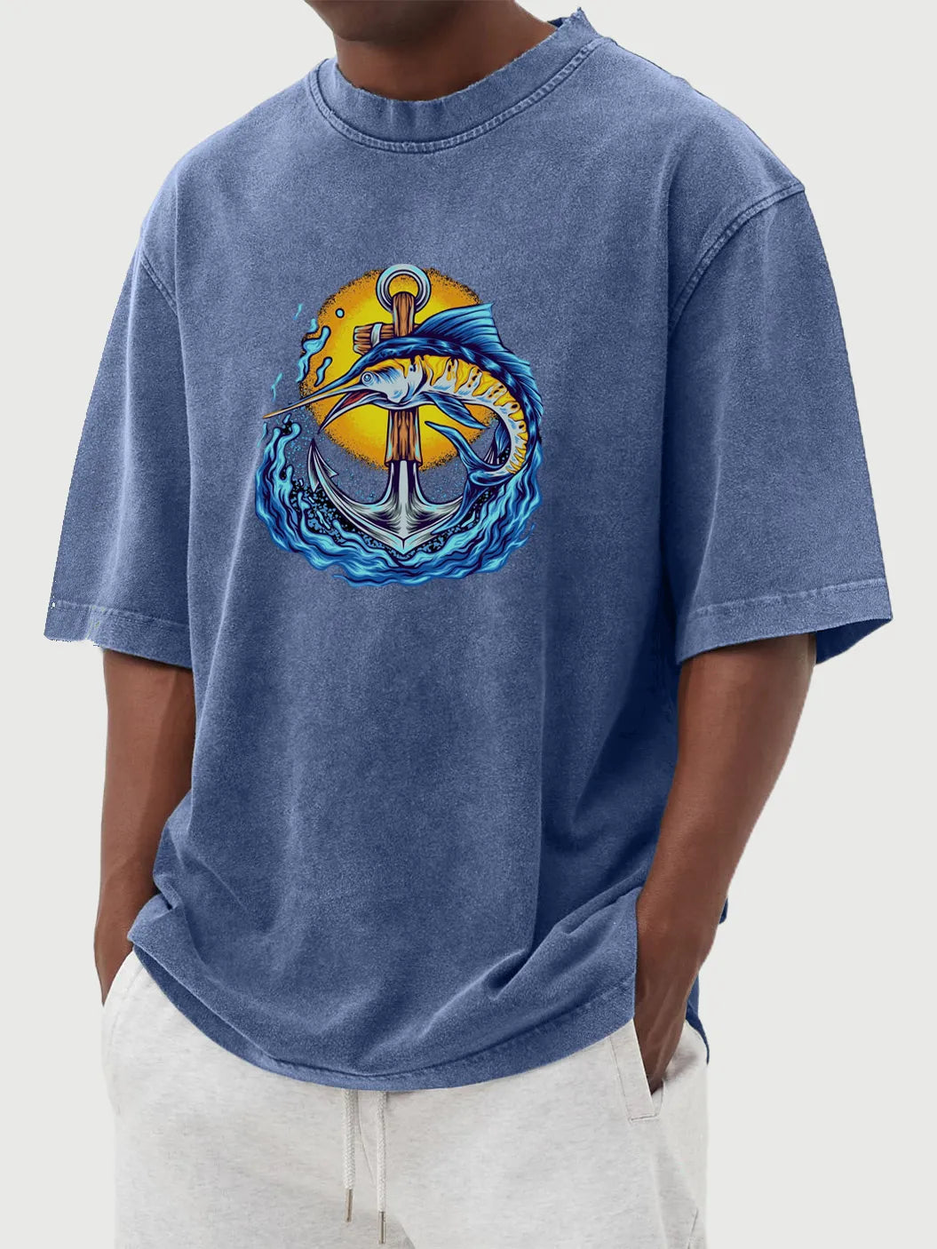 Silas Vintage Anchor Tee