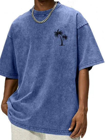 Wesley Vintage Palm Tree Tee