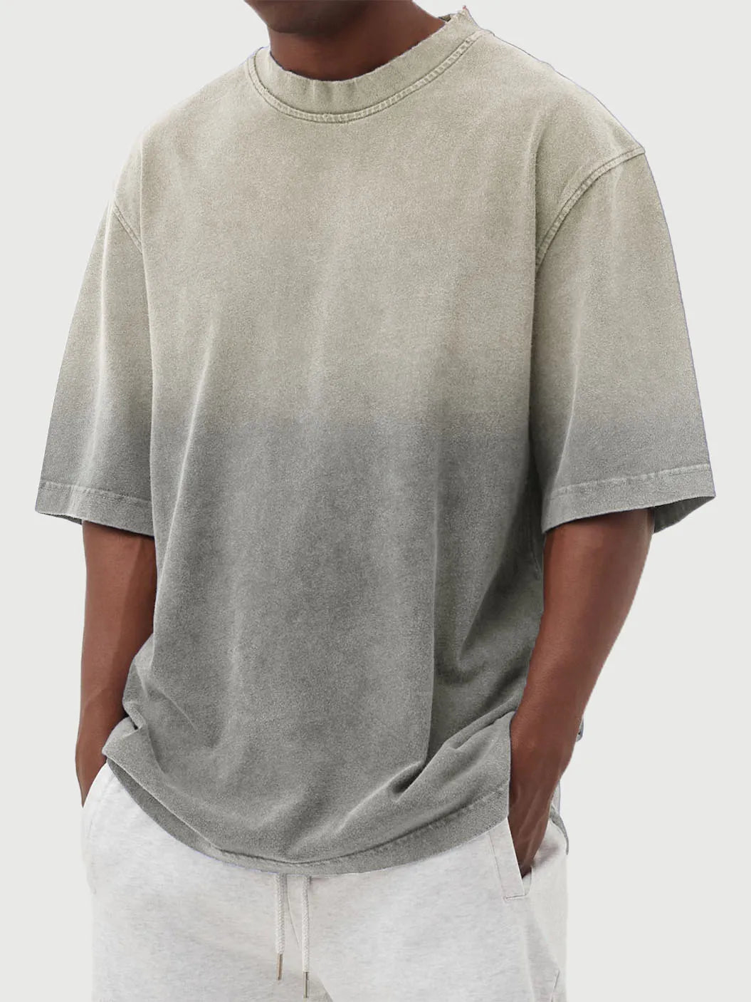 Corbin Gradient Cotton Tee