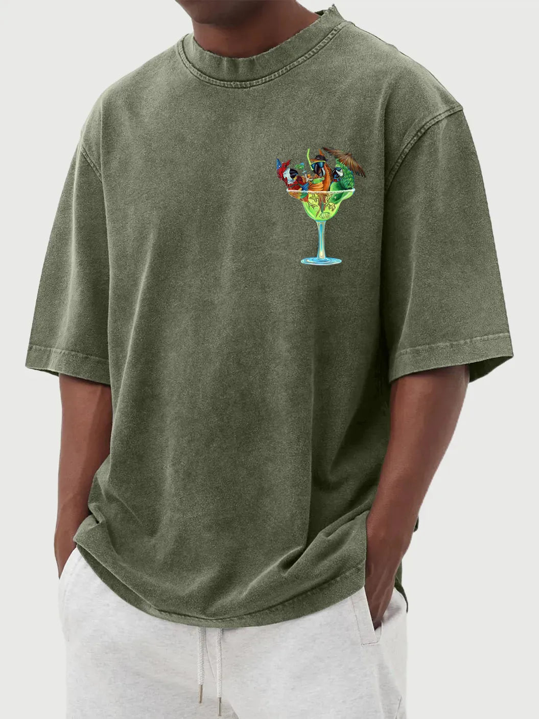 Hale Vintage Parrot Cocktail Tee