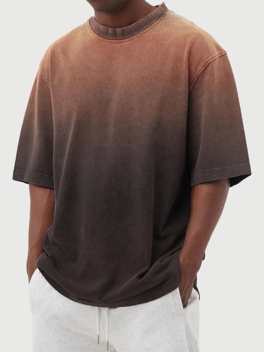 Corbin Gradient Cotton Tee