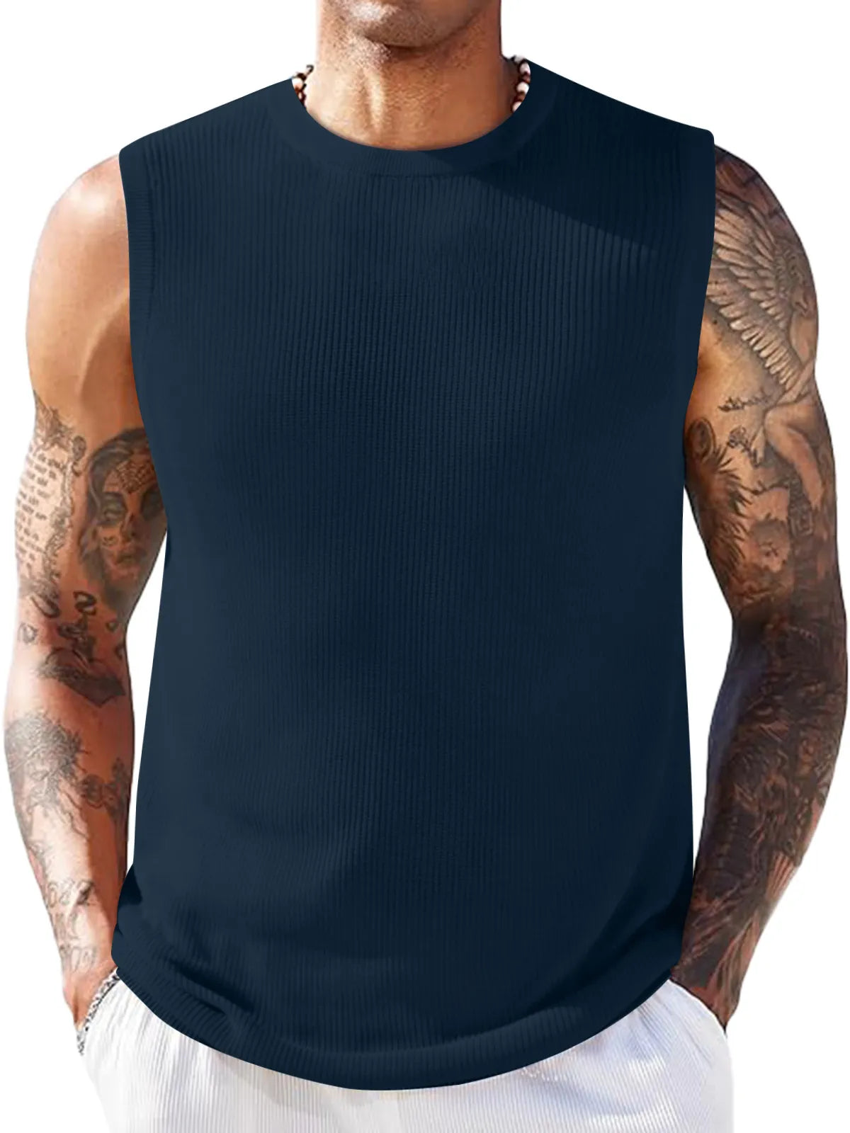 Nolan Ribbed Solid Tank