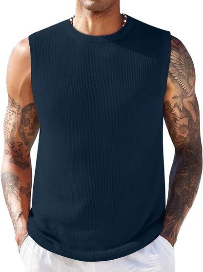 Nolan Ribbed Solid Tank